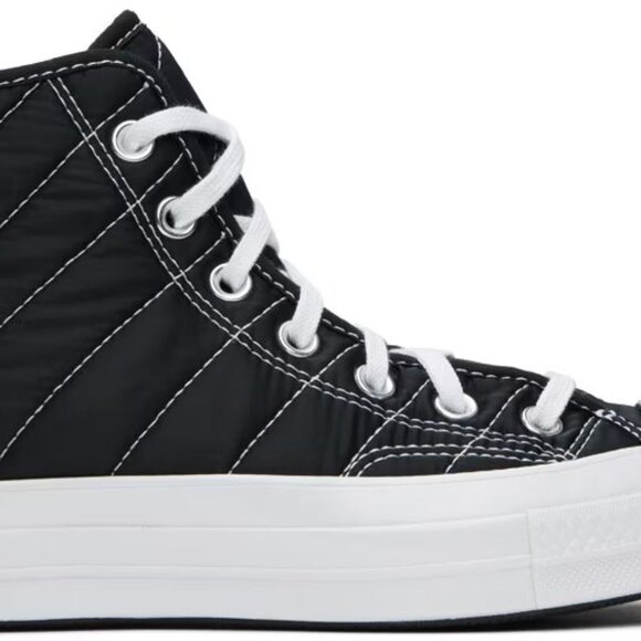 Converse Chuck 70 High Top Shoes FAUX FUR Skate Black Mens Sz 12 Casual A05609C - Picture 15 of 15